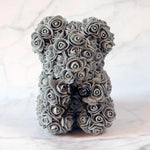 Grey Rose Bear - Rose Bears Australia
