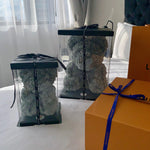 Grey Rose Bear - Rose Bears Australia