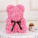 Large Pink Rose Bear - Rose Bears Australia