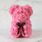 Pink Rose Bear - Rose Bears Australia