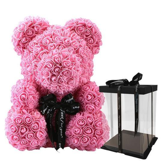 Big bear made of roses online