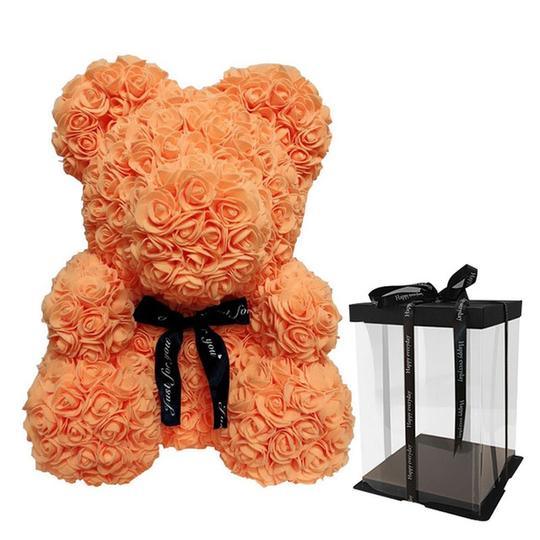 Large Orange Rose Bear | Rose Bears Australia Large Orange Rose Bear | Rose Bears Australia